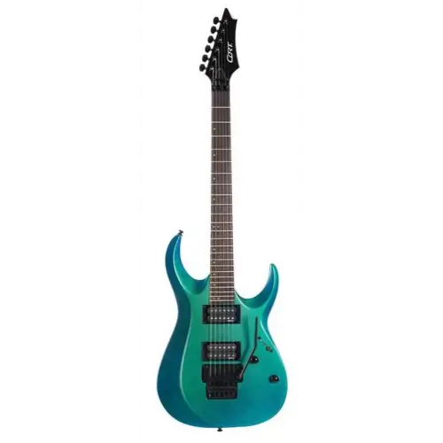 גיטרה חשמלית עם פלויד CORT X300 Flip Blue