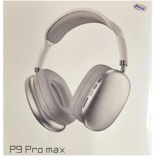 אוזניות בצבע לבן דגם P9 PRO MAX
