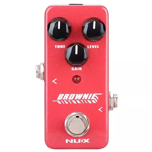 אפקט לגיטרה NUX NDS-2 BROWNIE DISTORSION